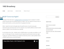 Tablet Screenshot of 1082broadway.com